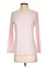 Unbranded 100% Polyester Pink 3/4 Sleeve T-Shirt Size S - photo 1