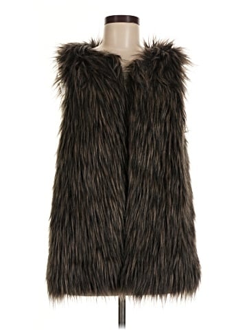 Signature Studio Faux Fur Vest (view 1)