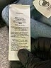 Madewell 100% Cashmere Blue Cashmere Pullover Sweater Size M - photo 8