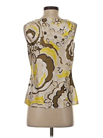 St. John Sleeveless Silk Top (view 2)
