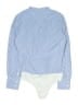 J.Crew Stripes Blue Long Sleeve Button-Down Shirt Size 10 (petite) - photo 2