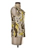 St. John Floral Yellow Sleeveless Silk Top Size P (petite) - photo 4