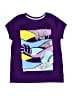 Tek Gear 100% Polyester Color Block Purple Short Sleeve T-Shirt Size 10 - 12 - photo 1
