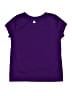 Tek Gear 100% Polyester Color Block Purple Short Sleeve T-Shirt Size 10 - 12 - photo 2