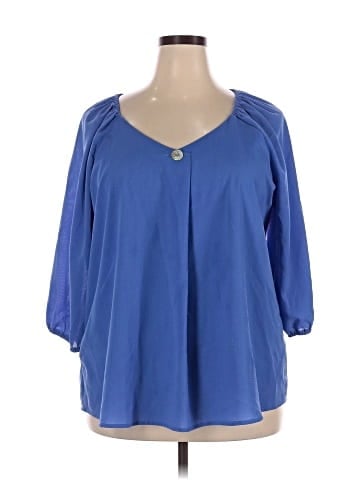 Adrienne Vittadini 3/4 Sleeve Blouse (view 1)