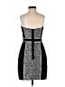 Max and Cleo Graphic Black Cocktail Dress Size 2 - photo 2