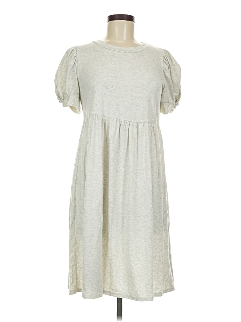 Pre-owned Downeast Casual Dress In Gray