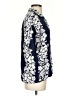 Assorted Brands 100% Rayon Floral Blue Short Sleeve Blouse Size S - photo 4