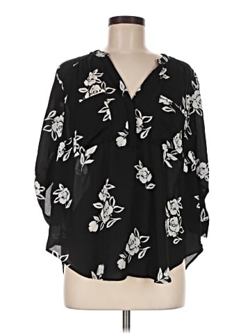 Torrid 3/4 Sleeve Blouse (view 1)