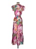 Sam Edelman 100% Polyester Print Pink Cocktail Dress Size 4 - photo 2