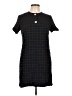 Evan Picone Plaid Black Casual Dress Size 10 - photo 1