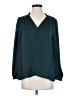 Fun2Fun 100% Polyester Teal 3/4 Sleeve Blouse Size S - photo 1
