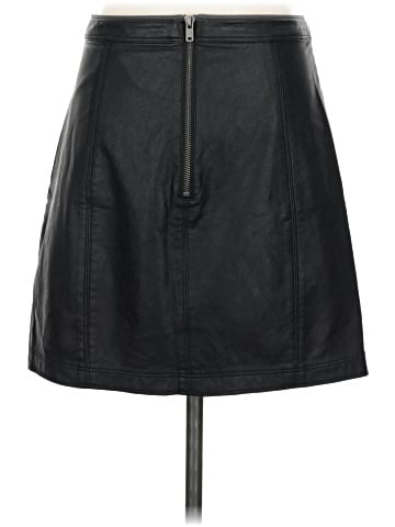 Abercrombie & Fitch Faux Leather Skirt (view 2)