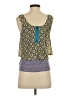 Meadow Rue 100% Polyester Green Sleeveless Blouse Size XS - photo 2