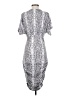 Socialite Paisley Silver Cocktail Dress Size S - photo 2