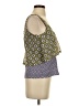 Meadow Rue 100% Polyester Green Sleeveless Blouse Size XS - photo 4