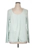 Premise Studio Green Long Sleeve Blouse Size XL - photo 1