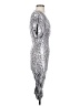 Socialite Paisley Silver Cocktail Dress Size S - photo 4