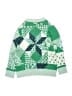 ETRO 100% Cotton Argyle Green Pullover Sweater Size 7 (estimated) - photo 2