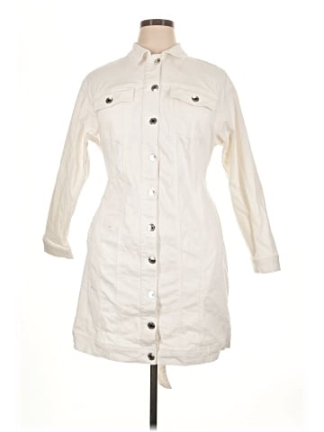 ELOQUII Elements Trenchcoat (view 1)