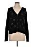 Calligraphie Hearts Black Cardigan Size L - photo 1