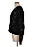 Calligraphie Hearts Black Cardigan Size L - photo 5
