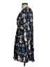 FLORET STUDIOS 100% Polyester Floral Blue Casual Dress Size S - photo 5
