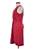 Ann Taylor Solid Red Casual Dress Size M (petite) - photo 5