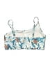 Old Navy Floral Blue Swimsuit Top Size XL - photo 2