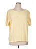 Appleseeds Yellow Short Sleeve Top Size XL - photo 1