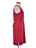 Ann Taylor Solid Red Casual Dress Size M (petite) - photo 4