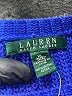 Lauren by Ralph Lauren Blue Pullover Sweater Size XL - photo 7
