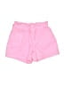 Gap 100% Cotton Solid Pink Shorts Size XS (kids) - photo 1