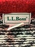 L.L.Bean 100% Wool Black Wool Pullover Sweater Size L - photo 7
