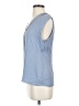 Lewit Blue Sleeveless Blouse Size XS - photo 5