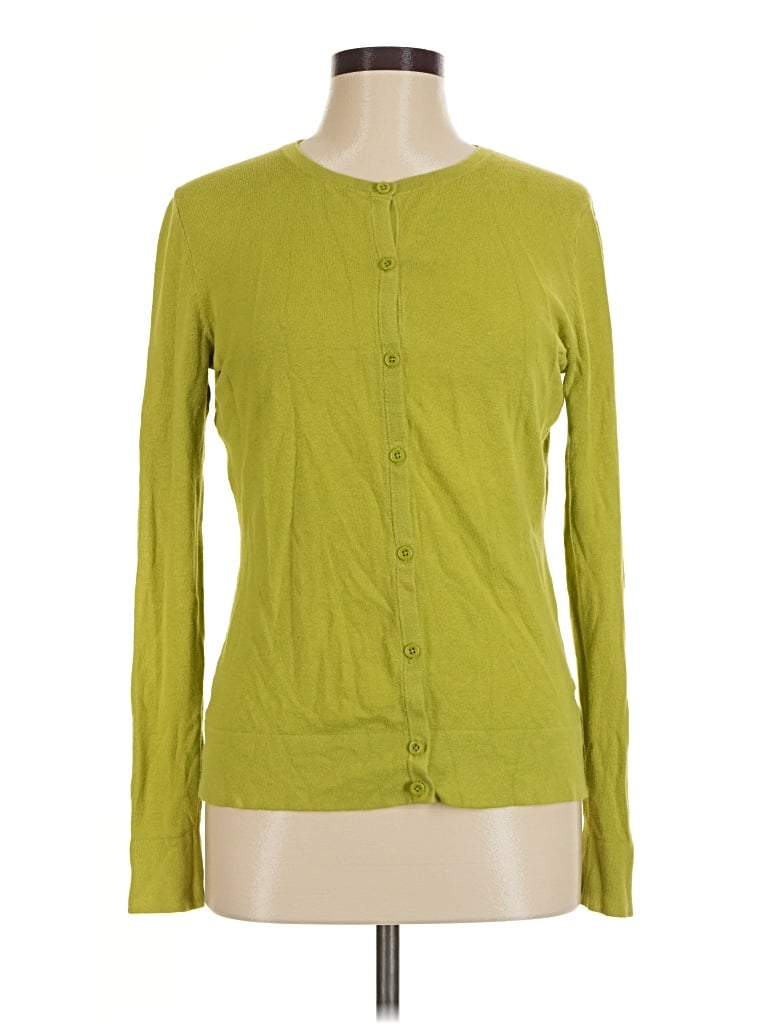 Pre-owned Merona Cardigan Sweater In Green