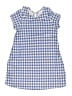 Hanna Andersson Checkered-gingham Blue Dress Size 6 - 7 - photo 1