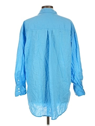 H&M 3/4 Sleeve Button-Down Shirt (view 2)
