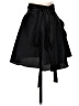 Assorted Brands Solid Black Casual Skirt Size XS - photo 1