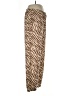 Cali Animal Print Brown Casual Pants Size L - photo 4