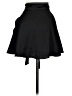 Assorted Brands Solid Black Casual Skirt Size XS - photo 2