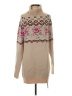 For Love & Lemons Floral Tan Pullover Sweater Size XS - photo 1