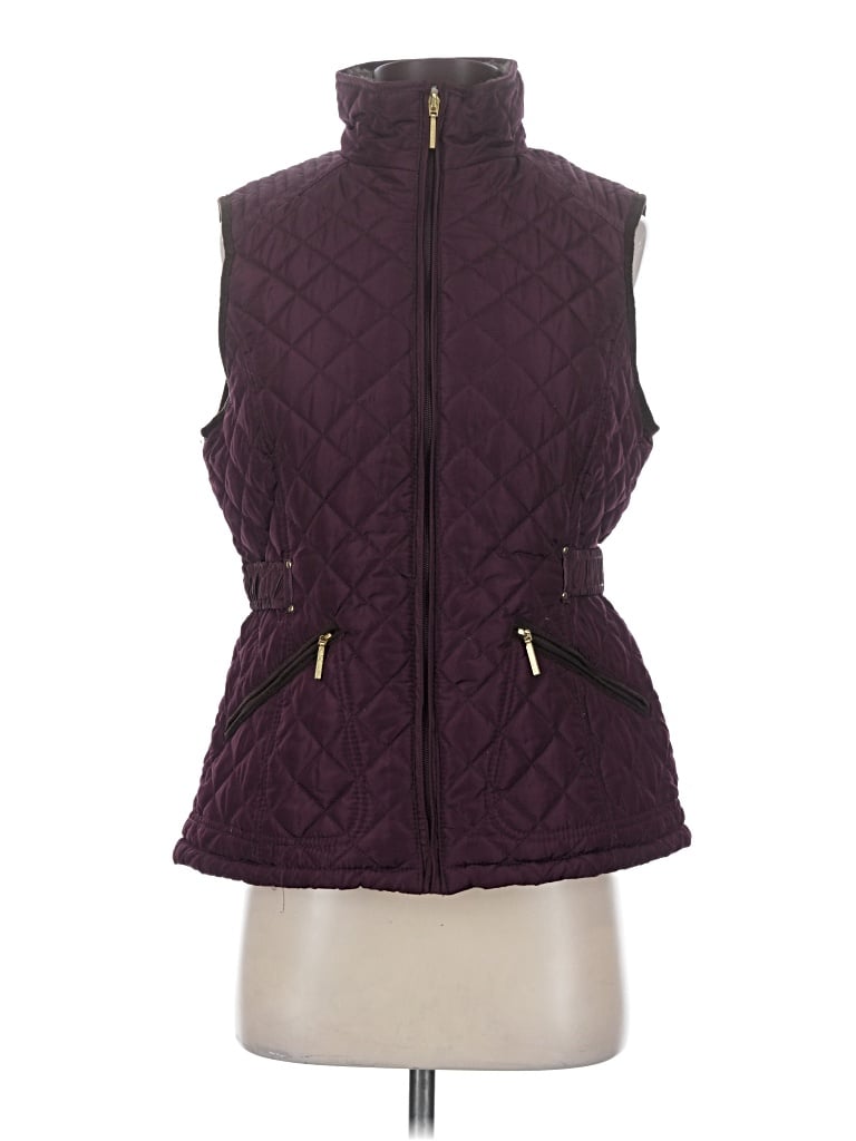 Pre-owned Weatherproof Vest In Purple