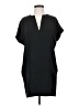Vince. Solid Black Casual Dress Size XS - photo 1