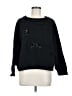 Ann Taylor LOFT Stars Black Sweatshirt Size M - photo 1