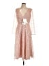 Mac Duggal 100% Polyester Pink Cocktail Dress Size 10 - photo 1
