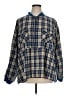 Heyson 100% Polyester Blue Cardigan Size 1X - photo 1