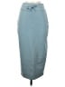 Zara Solid Teal Casual Skirt Size S - photo 1
