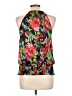 Sunny Leigh 100% Polyester Green Sleeveless Blouse Size L (petite) - photo 2