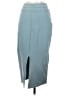 Zara Solid Teal Casual Skirt Size S - photo 2